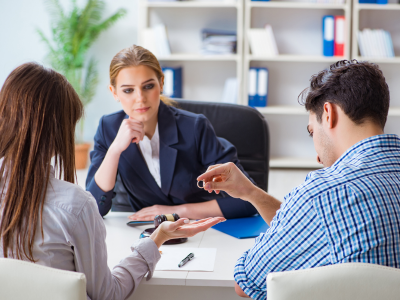 Couple Discussing Amicable Divorce