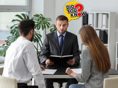 Divorce lawyer explaining divorce process