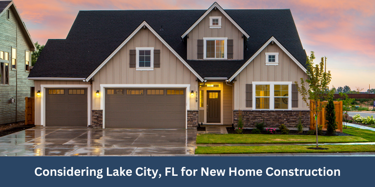 new home construction lake city