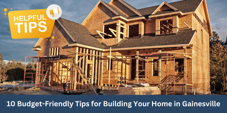 Tips to Build Your Dream Home on a Budget in Gainesville